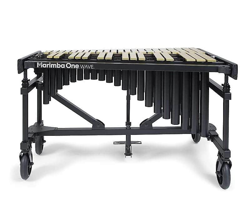 Marimba One 9021 M1 Wave Vibraphone Silver with Motor image 1
