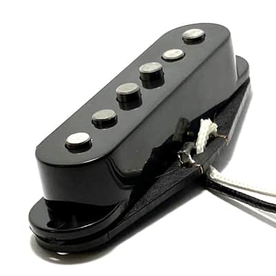 Strat Pure Vintage Neck Position Dedicated Pickup, Early Strat Performance AlNiCo 5 Single Coil, Black Cover image 1