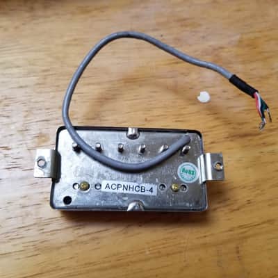 Epiphone  Alnico Classic PRO P.A.F. Humbucker Set Alnico V Nickel Silver Covers 4 Conductor Lead image 8