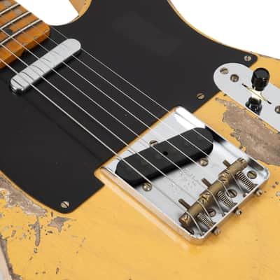 Fender Custom Shop 1951 Nocaster Super Heavy Relic - Faded Aged Nocaster Blonde image 8