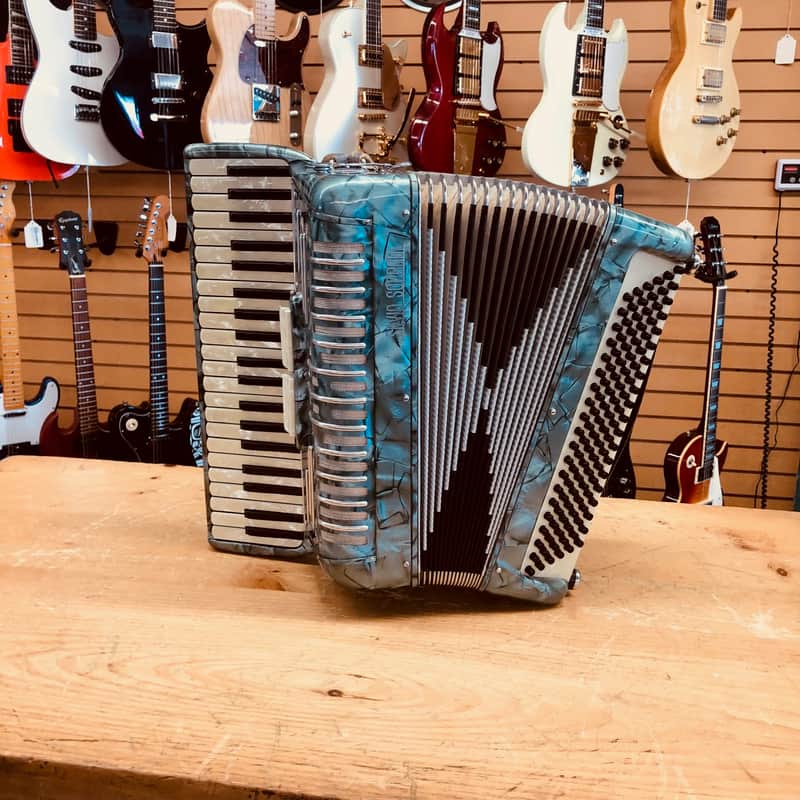 Silvio Soprani 41/120 Petite Piano Key Accordion w/Case image 1