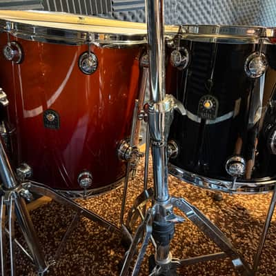 NATAL LARGE DRUM KIT. 12 DRUMS IN ALL. 7 CYMBALS image 13