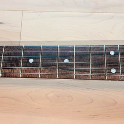Four Winds JX72 Jazzmaster style Black Limba Stoptail Offset * Mojotone Firebird Pickups * USA Luthier Handmade image 13