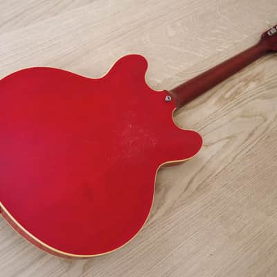 1990 Greco SA-75 Vintage Semi-Hollowbody ES-335 Guitar Cherry | Reverb