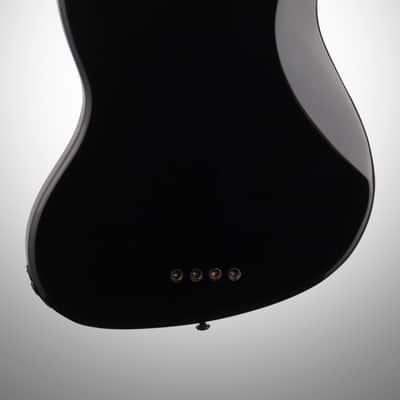 Schecter J4 Electric Bass, Gloss Black image 6