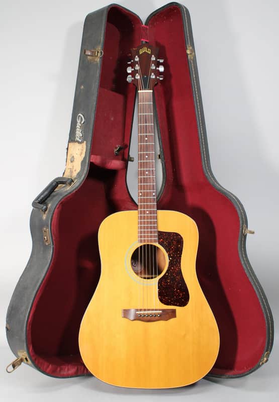 1979 Guild D-35NT Natural Dreadnought Acoustic w/OHSC image 1