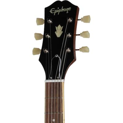 Epiphone ES-335 Left Handed Hollowbody Electric Guitar - Vintage Sunburst image 2