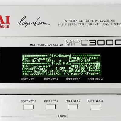 AKAI MPC 3000 LED Display Lemon/Black