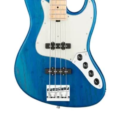 Sadowsky MetroLine 21-Fret Vintage J/J Bass-Swamp Ash Body-4 String-Ocean Blue Transparent Satin image 2