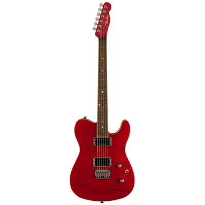 Fender Custom Telecaster FMT HH - Crimson Red Trans w/ Laurel FB image 2