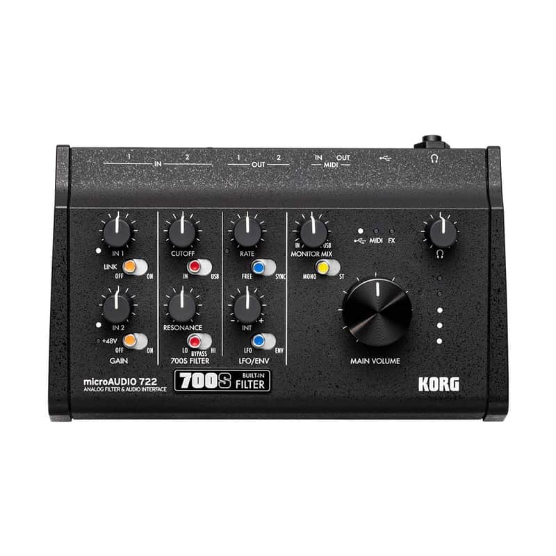 Korg microAUDIO 722 USB-C Audio Interface image 1