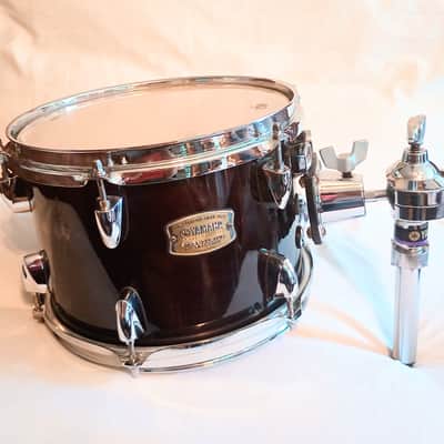 YAMAHA STAGE CUSTOM RACK TOM 10" - RAVEN BLACK LACQUER - FREE SHIP TO C-USA! image 3
