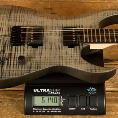 Schecter Sunset-6 Extreme - Ebony - Grey Ghost image 8