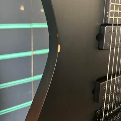 Ibanez RGRTB621 Iron Label Black Flat 2022 Electric Guitar image 4