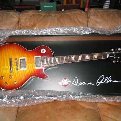 Gibson Custom Shop Duane Allman Hot Lanta Signature Les Paul 2003 chevron burst image 1