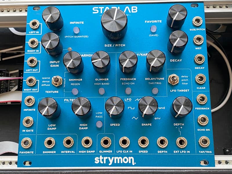 Strymon StarLab Time-Warped Reverberator 2021 - Blue image 1