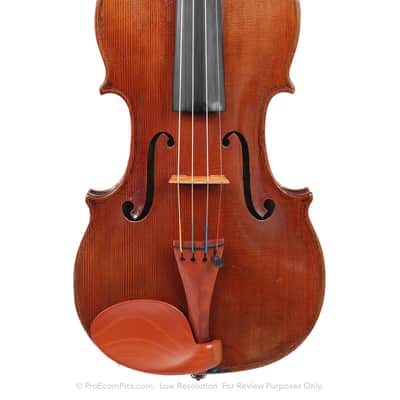 G. Wulme-Hudson violin, 1937, Nicolaus Gagliano 1743 copy, ENGLAND, Remenyi certificate image 1