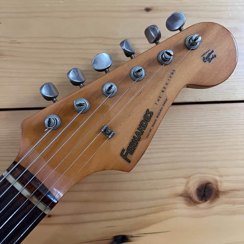 1980s Fernandes RST 80 The Revival 1959 Stratocaster in Sunburst