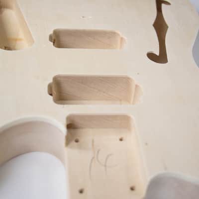 DIY Electric Guitar Kit Tele Thinline Style Build Your Own Guitar Kit image 5