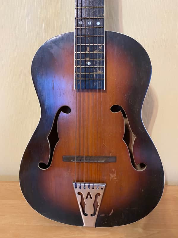 LVOV USSR Soviet Acoustic Guitar 7 strings Vintage and Rare image 1