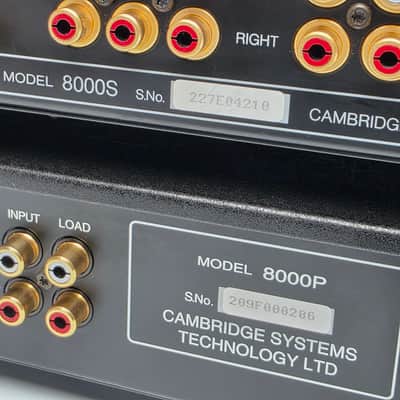 AUDIOLAB 8000S & 8000P (Integrated Amplifier + Power Amplifier) with remote control image 7