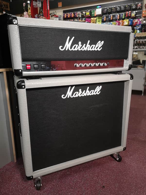 Marshall 2555X Silver Jubilee Head & 1936 Cabinet Reissue (As Set) image 1