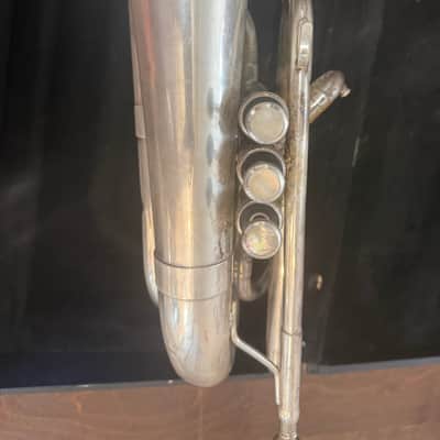 Blessing brand Silver Marching Baritone Horn. Made in USA image 6