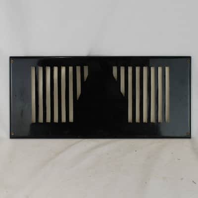Accordion Part - Black Italian Accordion Back Plate 17.25" x 7.75" image 1
