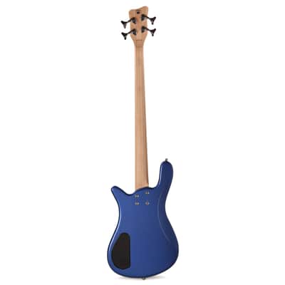 Warwick RockBass Streamer LX 4-String Metallic Blue High Polish image 5
