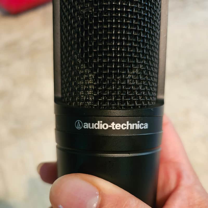 Audio-Technica AT2020 Large Diaphragm Cardioid Condenser Microphone