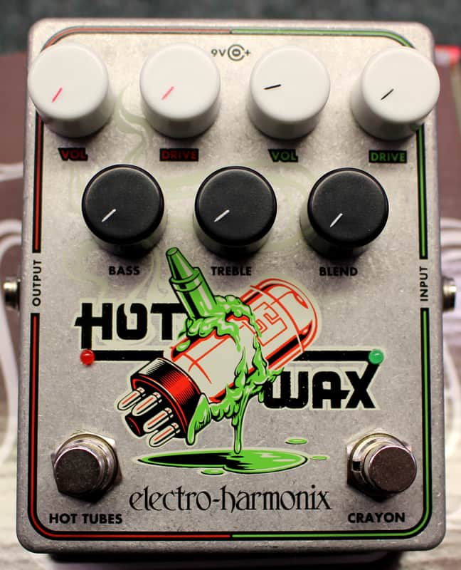 Electro Harmonix Hot Wax Dual Overdrive Effects Pedal w/Box image 1