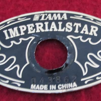 Tama IMPERIALSTAR Bass Drum BADGE LOGO EMBLEM image 1