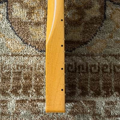 Fender Sub-Sonic Baritone Stratocaster Neck, 22 Medium Jumbo Frets, Maple image 10