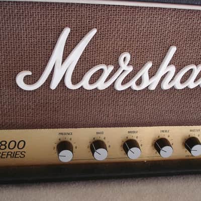 Marshall Soldano Modded JCM800 1985 Black Rare! image 3