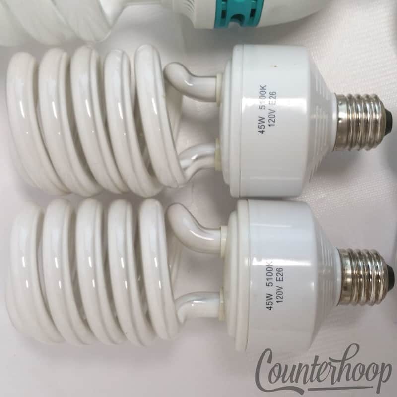 Light Bulbs 9x Photo Studio Video Photography Daylight Lamp Top Lighting PB12585 image 1