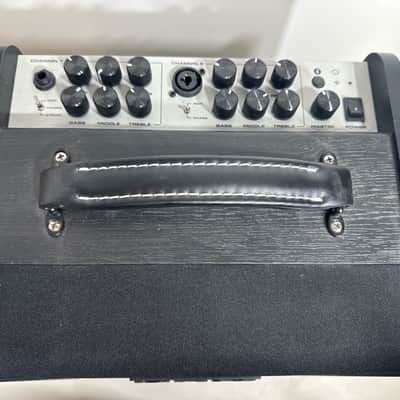 NuX AC-60 Stageman II 2-Channel 60-Watt 1x6.5" Acoustic Guitar Combo 2021 - Present - Black image 4