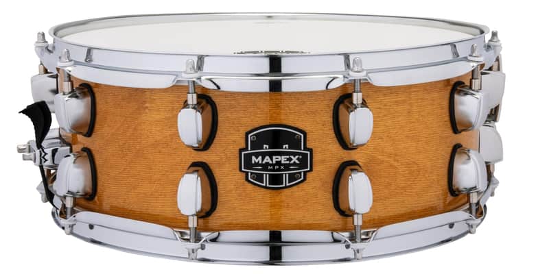 Mapex MPX Maple/Poplar Snare Drum - 5.5 x 14-inch - Natural with Chrome Hardware (MPNMP4550CNL) image 1