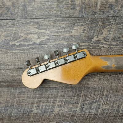 MyDream Partcaster Custom Built - Relic Aged White Hepcat 69' image 8
