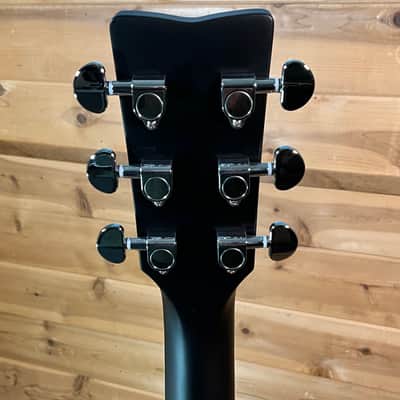 Yamaha FG-TA TransAcoustic Dreadnought Acoustic Electric Guitar - Black image 6