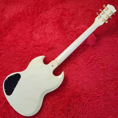 Bacchus BSG-68V SG Standard 1998  - Vintage Series - White  - Made In Japan MIJ image 9