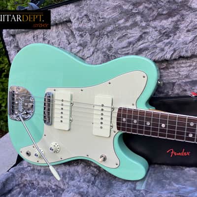 ✭PRISTINE!✭2018 Fender American JAZZ TELE ✭ Parallel Universe ✭ SURF GREEN ✭ Jazzmaster ✭ COA ✭ OHSC image 23