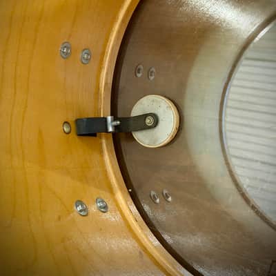Ludwig 16" Concert Tom 1970's  - Black Cortex image 6