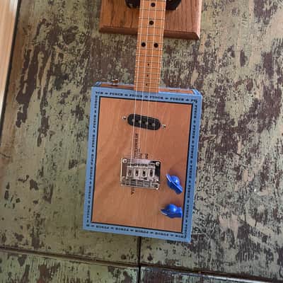 Taconic #232 4 String Electric Cigar Box Mandolin - Punch Gran Puro Toro - Video image 3