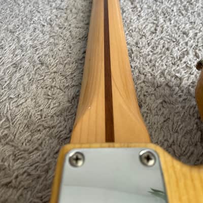 Fender FSR Jazz Bass 2004 MIM Special Edition Deluxe Natural Ash 4-String Guitar image 12