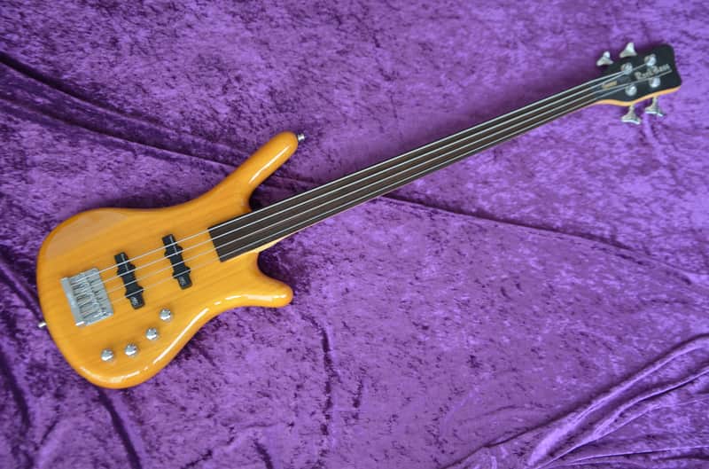 WARWICK Corvette RockBass Fretless/fine ebony fingerboard from 2007*MEC PU's made in Germany*sounds/plays/looks great*mint condition/one owner! image 1