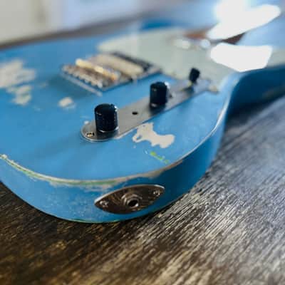 Fender Modern Player Plus Telecaster - Relic’d Blue image 5