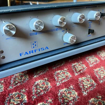 Farfisa OS 42 SR preamp, spring reverb & Sferasound - rare image 7