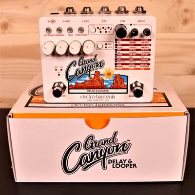 Electro-Harmonix Grand Canyon Stereo Delay & Looper - Guitar Effect Pedal image 1