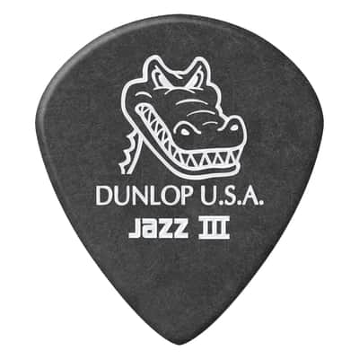 Dunlop 571P1.40 Gator Grip Jazz III Picks 1,40 mm - Set of Picks image 3
