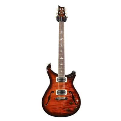 PRS SE Hollowbody I Piezo - Orange Tiger Smokeburst image 3
